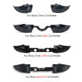 YuXi Transparent Clear Buttons Kit For Xbox One / S Slim / Elite Controller LB RB Bumpers Trigger Button For Xboe Series X S. 