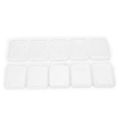 10Pcs For SD SDHC Memory Card Case Holder Protector Transparent Plastic Box Storage. 