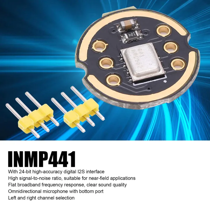 Microphone Module Omnidirectional I2S Interface Electronic Components ...