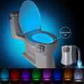 Motion Sensor Toilet Light LED Night Lights 8 Colors Washroom Night Lamp Toilet Lamp Bowl Lighting For Bathroom Washroom. 