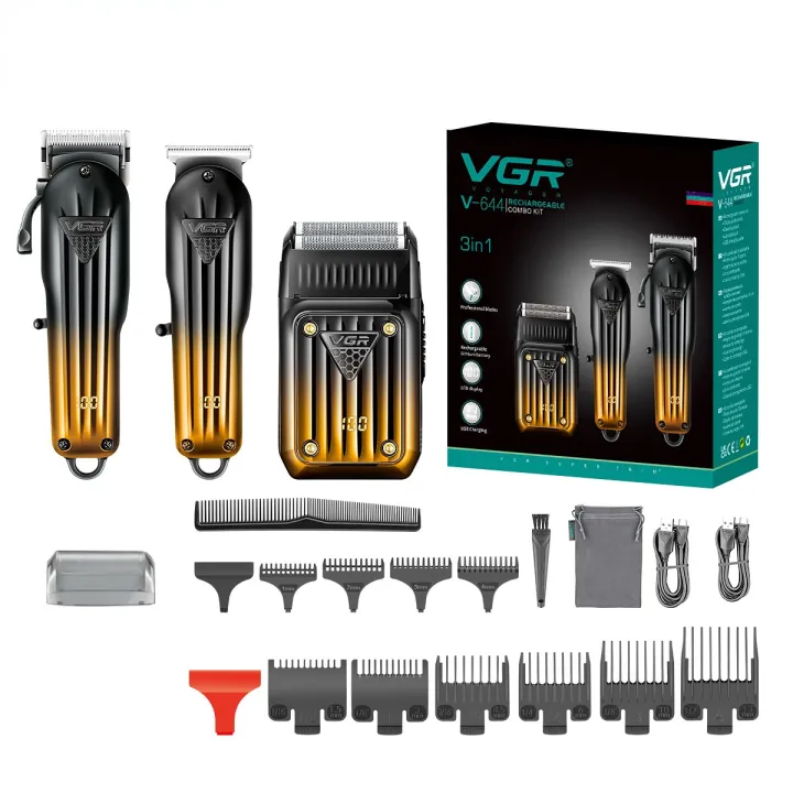 VGR%20Trimmer%20Professional%20Hair%20Cutting%20Machine%20Cordless%20Hair%20Clipper%203%20in%201%20Barber%20Beard%20Shaver%20Electric%20Trimmer%20for%20Men%20V-644%20-%20Image%207
