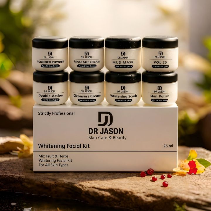 Dr Jason Pack of 8 Facial Kit Student Pack 25 ml ORIGINAL