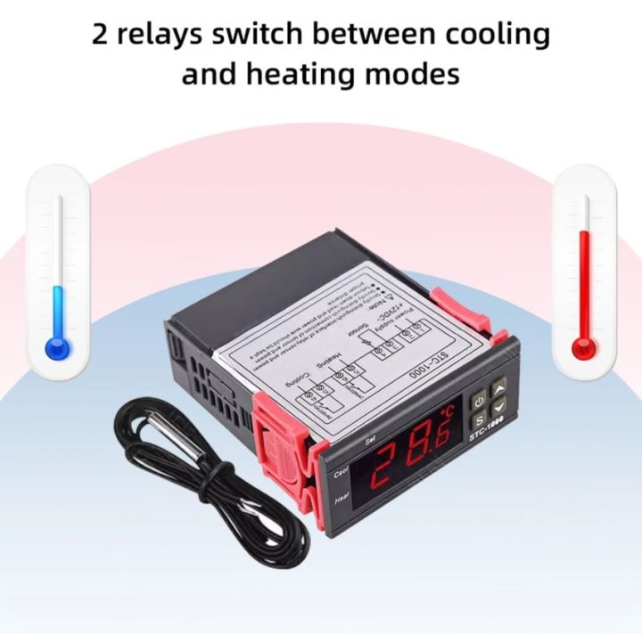 STC-1000%20Temperature%20Controller%20Thermostat%20Incubator%20Electronic%20Digital%20Display%20Temperature%20Relay%20NTC%20Sensor%20(Upgraded%20-50%C2%B0%20~%2099%C2%B0C)%20Multipurpose%20Controller%20With%20Sensor%20Probe%20-%20Image%205