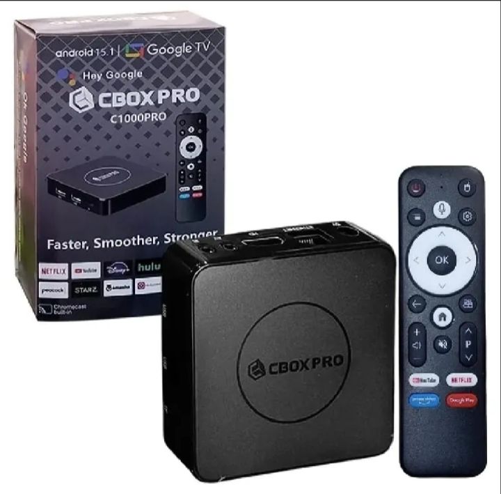 【BEST SELLER Highly Recommended] CBOX PRO C1000 Android TV BOX ...