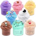 Butter Slime Fluffy Slimes Plasticine Making Kids Toy Putty Snail Toy Kids Slime Cream Cloud Plasticine Toys for Children.