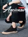 Men's shoes 2024 new sneaker casual cloth shoes for men breathable board canvas sneakers for men.