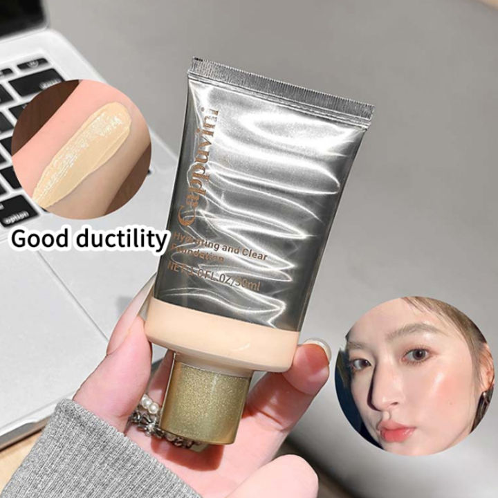 CAPPUVINI%20Moisturizing%20and%20Clearing%20Foundation%20Liquid-Moisturizing,Fine%20and%20Smooth,%20Nourishes%20Skin,Provides%20Natural%20Concealment%20-%20Image%202