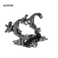 Stage light hook folding clamp aluminum truss pipe clamp load-bearing 200 kg suitable for 230W beam light accessories. 