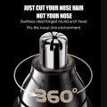 Electric nose hair trimmer is simple, atmospheric, and easy to store, suitable for carrying around during travel. 