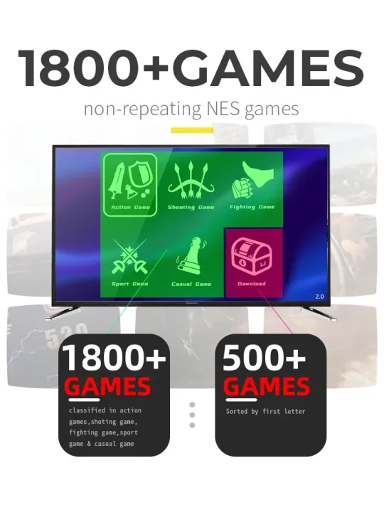 DATA%20FROG%20Portable%20Wireless%20Game%20Stick,%201800%20Old-School%20Games,%20Plug%20&%20Play%20TV%20Gaming%20Consol%20-%20Image%202