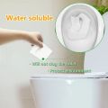 50/30/10PCS Disposable Toilet Seat Cover Portable Travel Camping Hotel Bathroom Degradable Waterproof Toilet Mat Accessories.