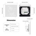 MOES Tuya Matter WiFi Smart Thermostat Temperature Controller Water Boiler Electric Heating With Alexa   Smartthings. 