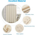 Shower Curtain Waterproof Mildew-proof with 12 Hooks Modern Shower Plant Printed Curtain Set For Bathroom Bathroom. 