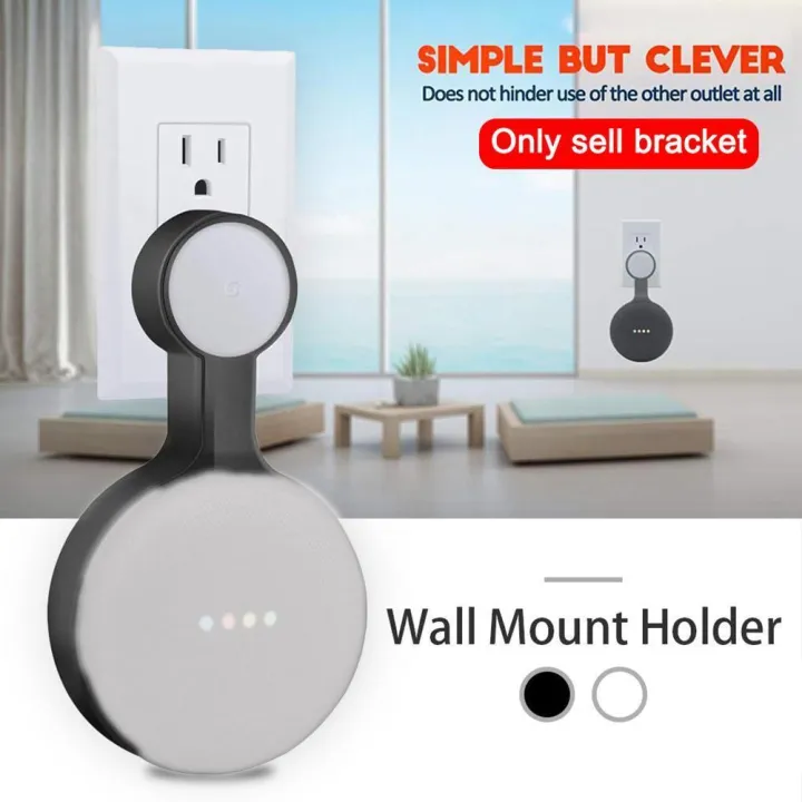 Mini%20Wall%20Mounted%20Bracket%20Uitable%20for%20Google%20Nest/Home%20Mini%20(2nd/1st%20Gen)%20Audio%20Wall%20Mount%20Storage%20Bracket%20Cord%20Management%20%EF%BB%BF%20-%20Image%202