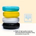 5/10Pcs Denture Bath Storage Box Fake Teeth Orthodontic Retainer Case Mouth Guard Container Plastic Organizer Oral Hygiene Tools. 