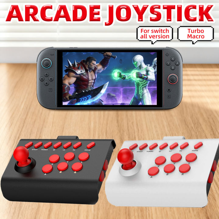 Mini Arcade Controller For Nintendo Switch & Switch 2 Joystick Wireless ...