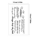 Juice Ink Lasting English Word Waterproof Temporary Tattoo Sticker Black Letter Feather Fonts Fake Tattoo Body Art Men Women Arm. 
