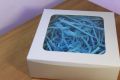 Decorative Gift boxes with colour paper strips (Box only). 