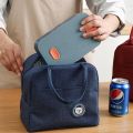 Insulated Lunch Box – Large Capacity, Waterproof Oxford Cloth Bag for Office, School, and Outdoor Use.