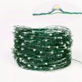 10M100LED String Lights Green Wire Fairy Lights Warm White Garland for Outdoor Home Christmas Wedding Party Garden Decoration. 