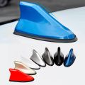 Waterproof Universal Car Radio Antenna Shark Fin Roof Decorative Antenna with Adhesive Tape Base with FM/AM Radio Function. 