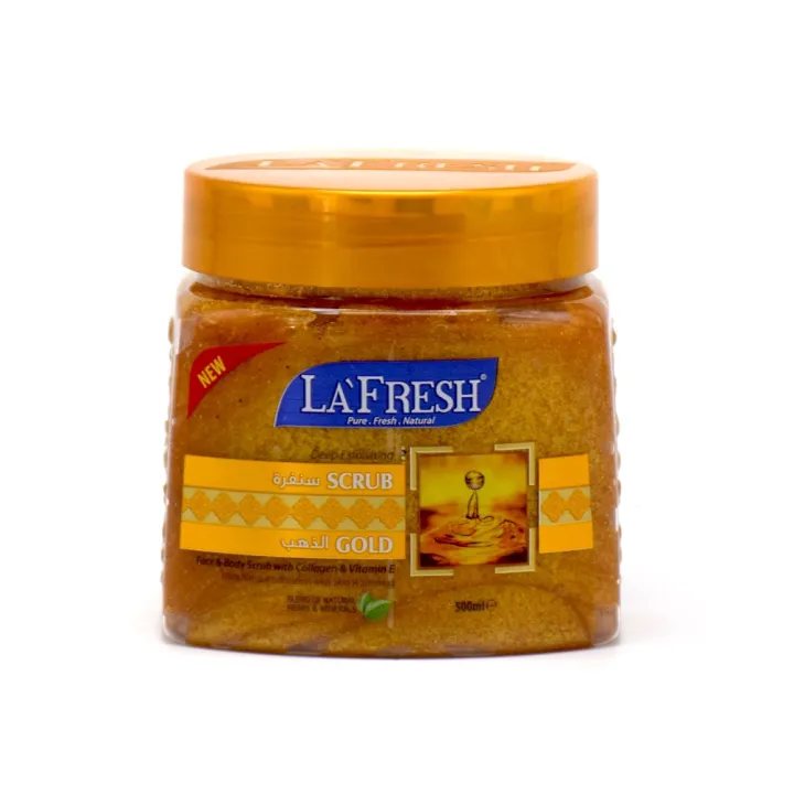 LAFRESH GOLD SCRUB 500ml