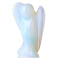 1in Mini Crystal Carving Angel Crystal  Home Decor MineralSpecimen, Bare Stone, Healing Stone. 