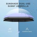 UPF50+ Mini Umbrella Sun Protection Pocket Umbrella Capsule Rainproof Outdoor Traveling Sunshade Portable Parasol Rain Umbrella.