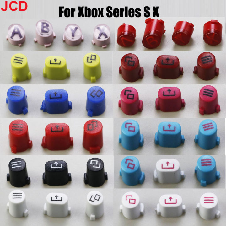 JCD 1set For Xbox Series S X Game Handle Controller Sharing Selection Menu Home Start Return Back Logo Key Button Replacement