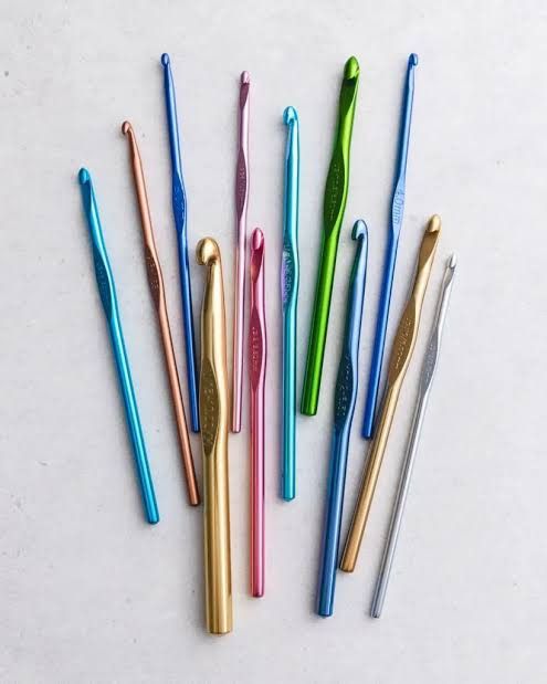 Aluminium Crochet Hook All Different Sizes Available 2mm - 10mm