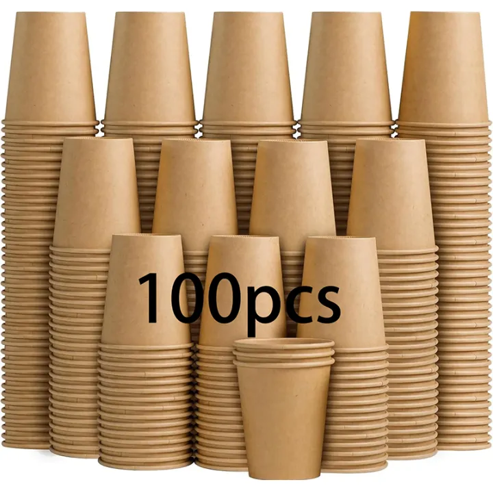 8%20oz%20Kraft%20Paper%20Cups%20Disposable%20Paper%20Coffee%20Cups%20Hot/Cold%20Drinking%20Cup%20for%20Water%20Coffee%20Juice%20Unbleached%20Cups%20for%20Party%20Picnic%20-%20Image%206