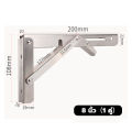 2 pcs/1 pair steel floor support bracket steel floor support bracket shelf bracket steel furniture thick bracket. 