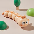 Children's Chained Caterpillar Cartoon Cute, Cute, Fun, Moving, Running Small Animals Guide Interactive Baby Crawling Toy Gifts. 
