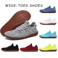 2025 New Wide-toe Men's Shoes Casual Soft Sole Wide-Toe Shoes Walking Sneakers Breathable Mesh Comfortable Barefoot Shoes.
