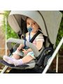 Silicone Toy Strap Leaf Shape Pacifier Clip for Stroller Food Grade Teether String Anti Drop Sippy Cup Catcher Baby Travel Car S. 