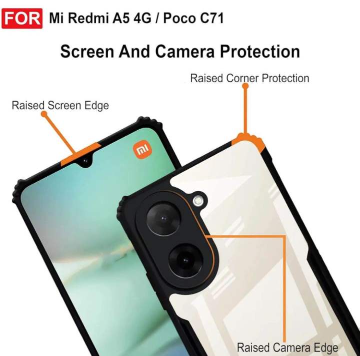For%20Xiaomi%20Redmi%20A5%204G%20/%20Xiaomi%20Poco%20C71%20Shockproof%20%20Airbag%20protective%20Bumper%20Case%20Phone%20back%20Cover%20Mobile%20Cover%20-%20Mobile%20Back%20Cover%20-%20Image%202