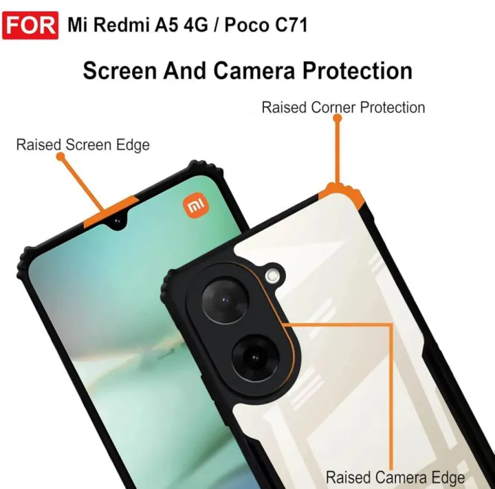 For%20Xiaomi%20Redmi%20A5%204G%20/%20Xiaomi%20Poco%20C71%20Shockproof%20%20Airbag%20protective%20Bumper%20Case%20Phone%20back%20Cover%20Mobile%20Cover%20-%20Mobile%20Back%20Cover%20-%20Image%202