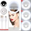 Selfie ring light with led camera photography TikTok, bright and vibrant ring light. 