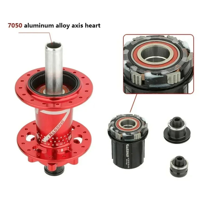 HASSNS%20PRO%207%2032%20holes%20mtb%20hubs%207%208%209%2010%2011%2012speed%20Mtb%20hubs%20noisy%20cube%20k7%2024/32holes%20hub%20for%20bike%20MTB%20Rear%20Hub%20Quick%20Release%20-%20Image%203