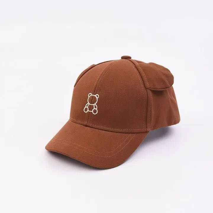 Baby%20Kids%20Cute%20Bear%20Embroidery%20Baseball%20Cap%2047-49cm%201-3%20Years%20Spring%20Summer%20Children%20Hat%20Korean%20Style%20Travel%20Ears%20Cap%20-%20Image%207