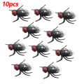 Simulation fly spoof props,Plastic Fake Fly Insect Models,Realistic simulation fly toy,Scary Disgusting Fake Flies Prank Toys. 