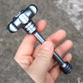 EDC fingertip windmill scepter slider fingertip toys adult reduction gyro metal slider finger push rotating coin decompression.