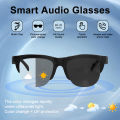 New Smart AI Glasses Voice Assistant Wireless Call Music Playback Photosensitive Color Change Sunscreen Sunscreen Sunglasses.
