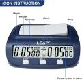 Leap easy digital clock (model 9923). 
