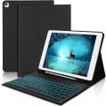 DINGRICH iPad 9th/8th/7th Generation Case with Keyboard,Compatible with iPad 10.2 9th / 8th / 7th Gen /Air 10.5 3rd Gen,Smart Case Cover,with Bluetooth Backlit Keyboard, Black. 