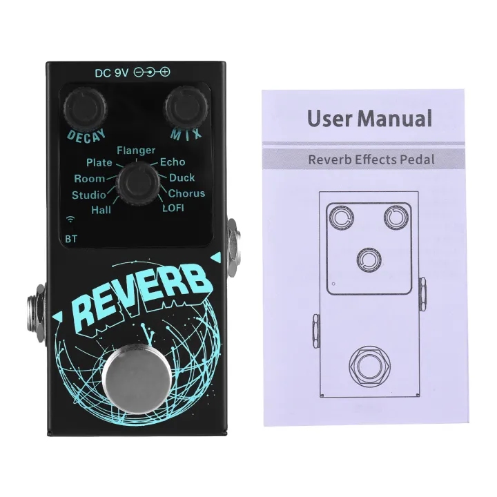 Guitar%20Effects%20Pedal%20Digital%20Reverb%20Guitar%209%20Different%20Reverb%20Guitar%20Effect%20Pedal%20Wireless%20Accompaniment%20DECAY/MIX%20Luminous%20-%20Image%207