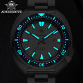 ADDIESDIVE Men's Watch Stainless Steel Sapphire Crystal Quartz Watch Men's Luminous 200M Waterproof  Men's Analog Watch. 