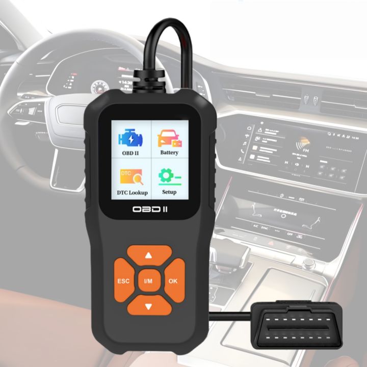 Professional OBD2 Auto Engine Diagnostic Scanner - Lifetime Free DTC ...
