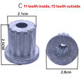 Replacement Impeller Center Gear Screw Bottom Plate Metal Axis For Pulsator Washing Machine Repair Parts.