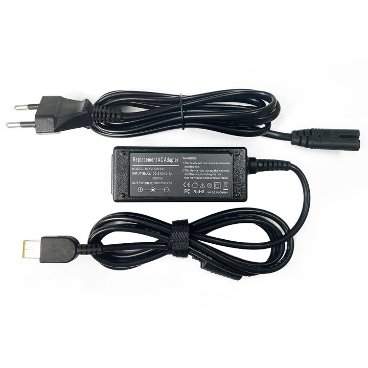 20V%202.25A%20Laptop%20AC%20Adapter%20Charger%20for%20%20Thinkpad%20X240%20S21e-20%20T450%20T431S%20X230S%20G50-30%20V130-14IGM%20V130-15IKB%20-%20Image%203
